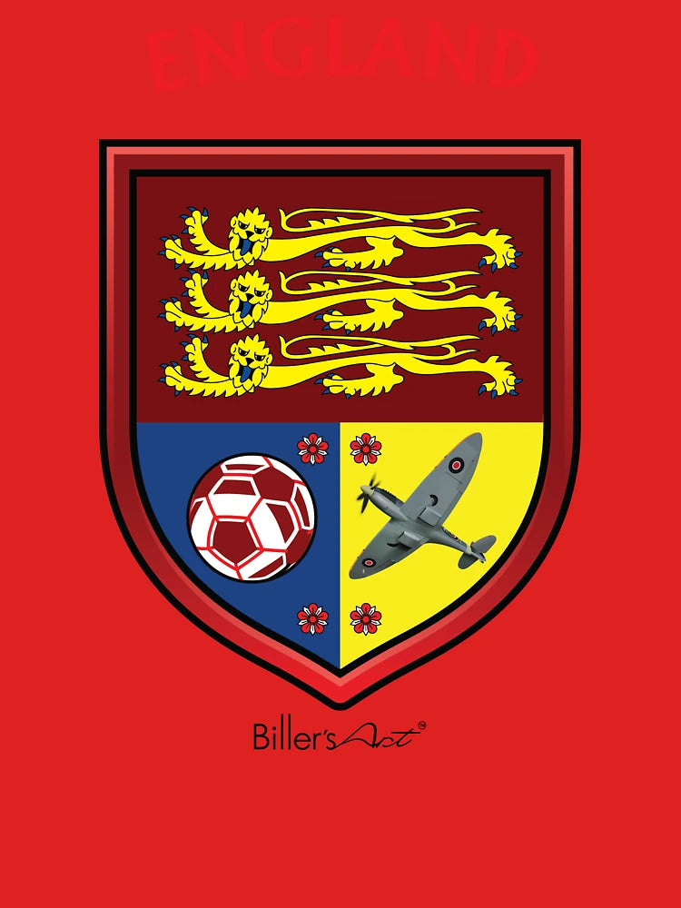 Quality England Badge items for sports fans or cool country visitor keepsakes Classic T-Shirt