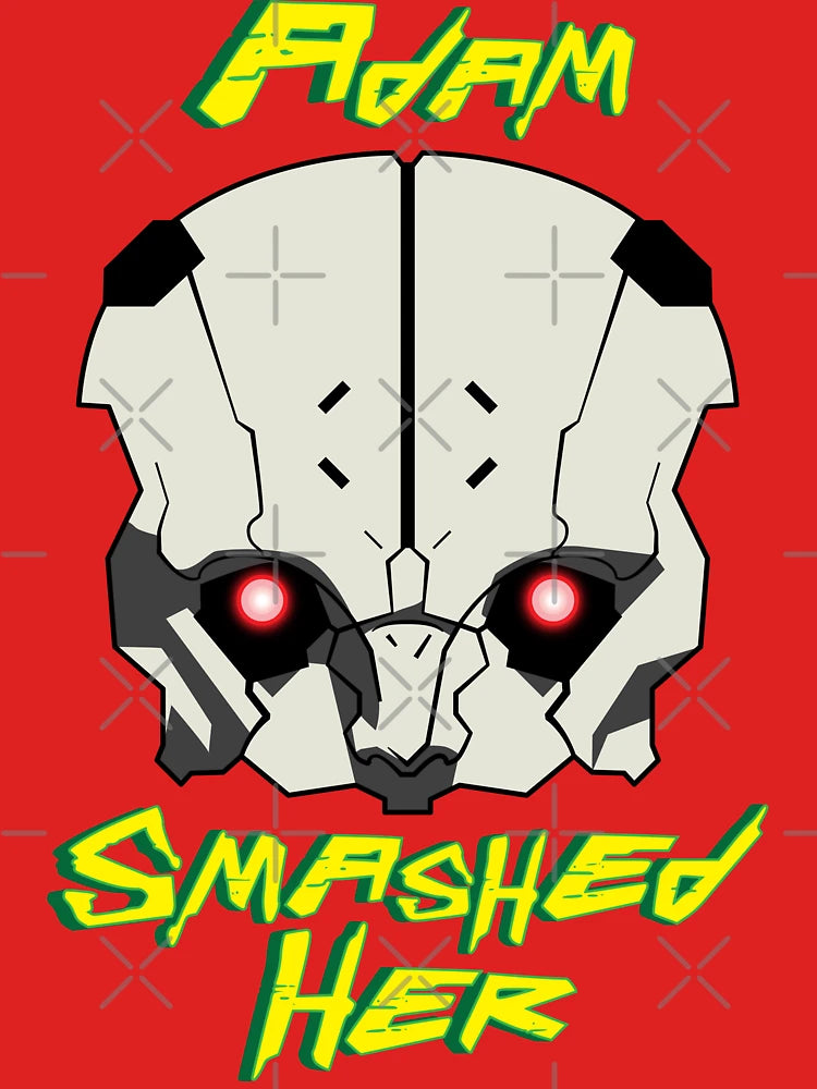 adam smashed her color version edgerunners cyberpunk Classic T-Shirt