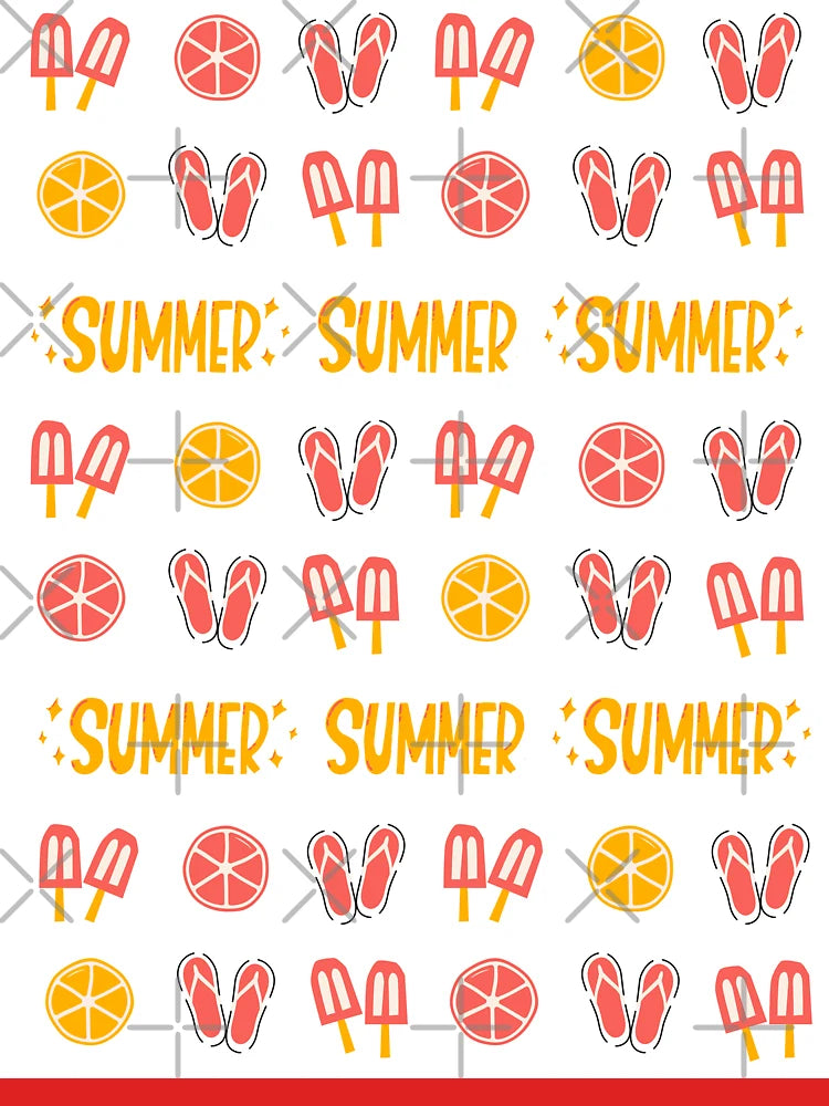 Reynolds fun presents red and orange summer pattern Classic T-Shirt