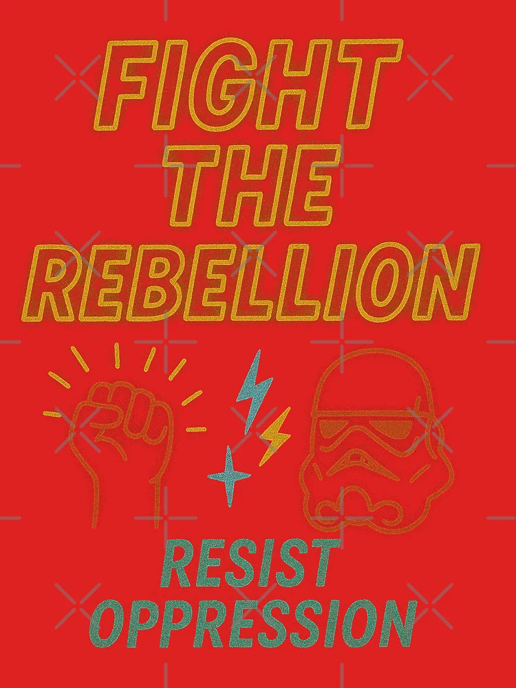 Andor Inspired - Resist Oppression Neon Art Classic T-Shirt