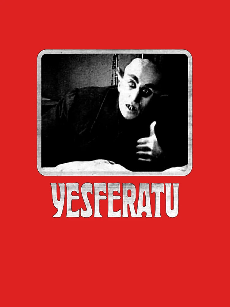 Yesferatu funny Nosferatu positive goth horror lover gift meme Classic T-Shirt Classic T-Shirt