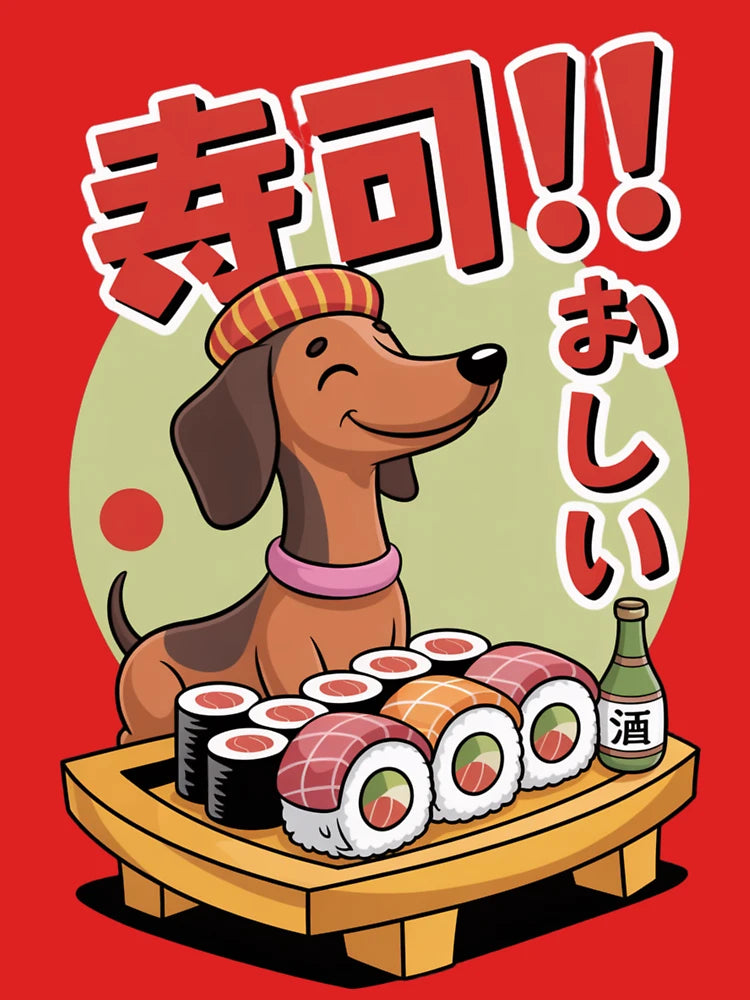 Dachshund Sushi Love Doggo Dog Classic T-Shirt