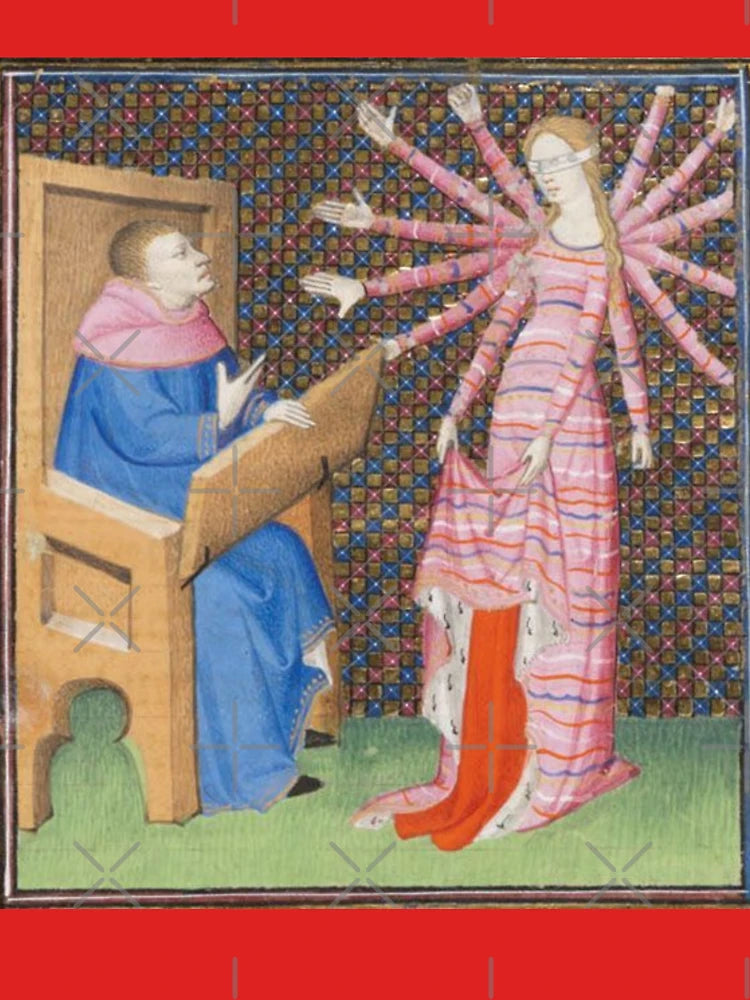 "I'm going to get closer doing this, if I hit you it'll be your fault", medieval painting 5th century AD Classic T-Shirt