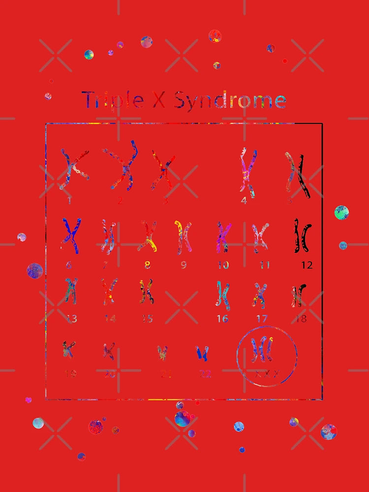 Triple X Syndrome, trisomy X, extra X chromosome Classic T-Shirt