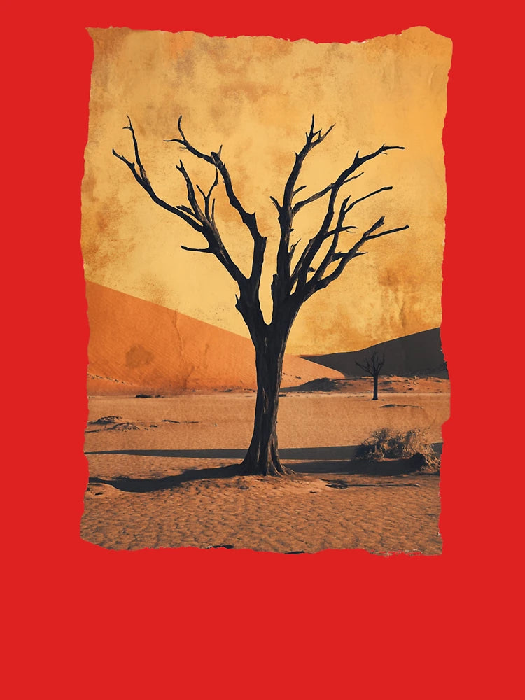 Deadvlei Landscape With Withered Trees Classic T-Shirt