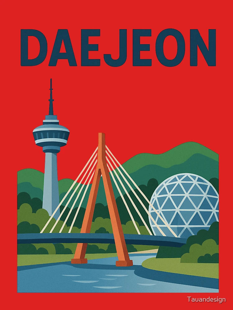 Daejeon City South Korea Classic T-Shirt