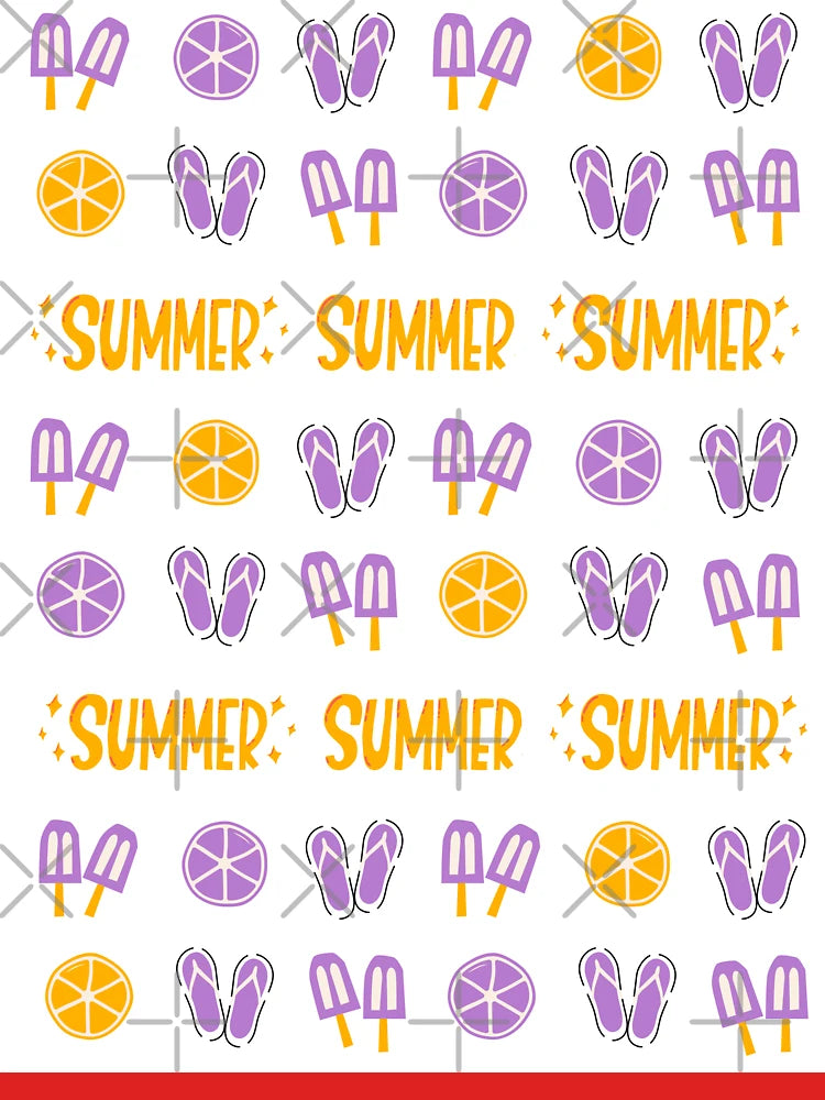 Reynolds fun presents purple and orange summer pattern Classic T-Shirt