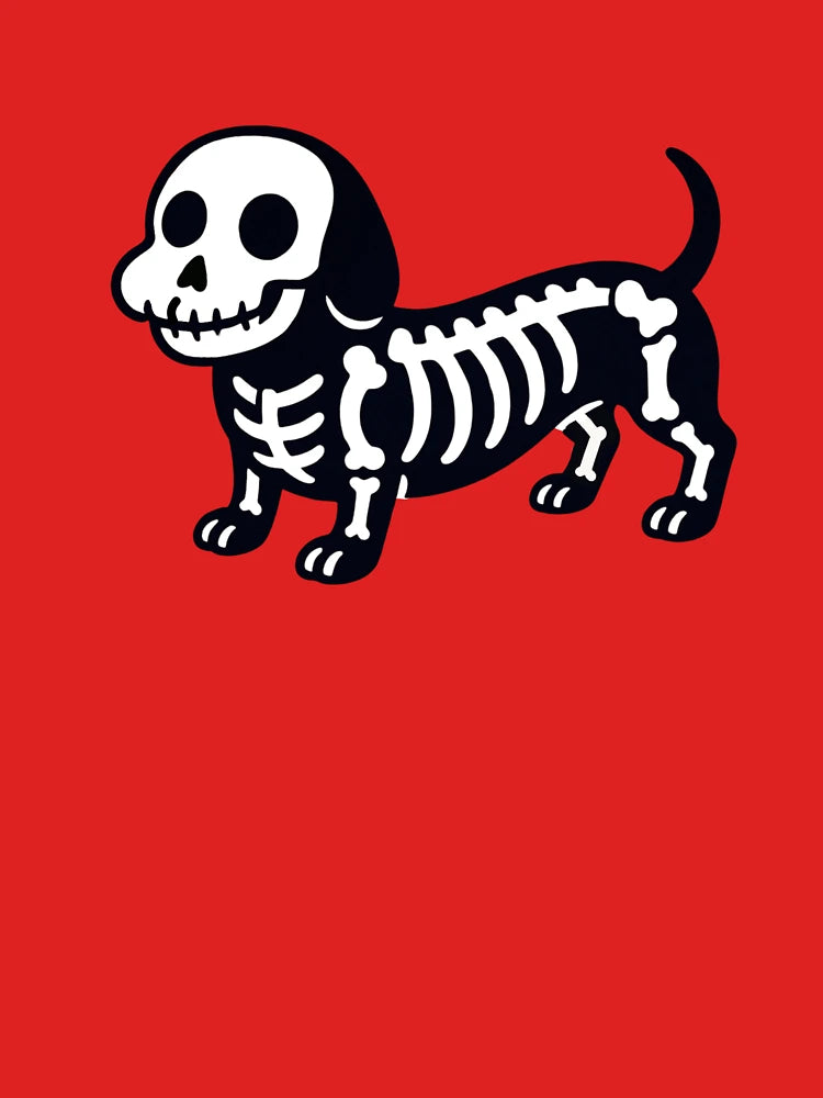 Dachshund Skeleton Classic T-Shirt
