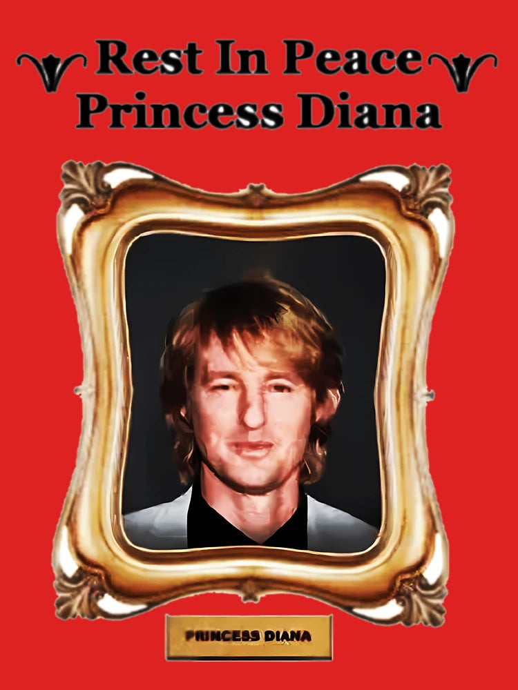 RIP Princess Diana Owen Wilson Classic T-Shirt