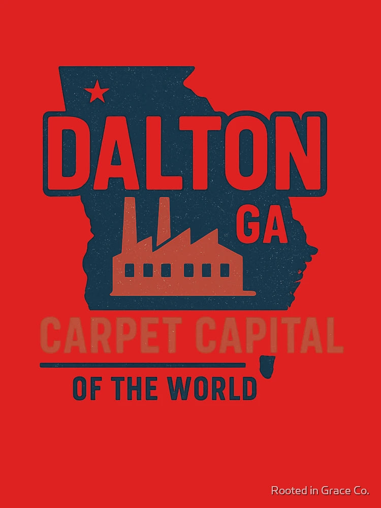 Dalton GA Carpet Capital of the World Vintage Design Classic T-Shirt