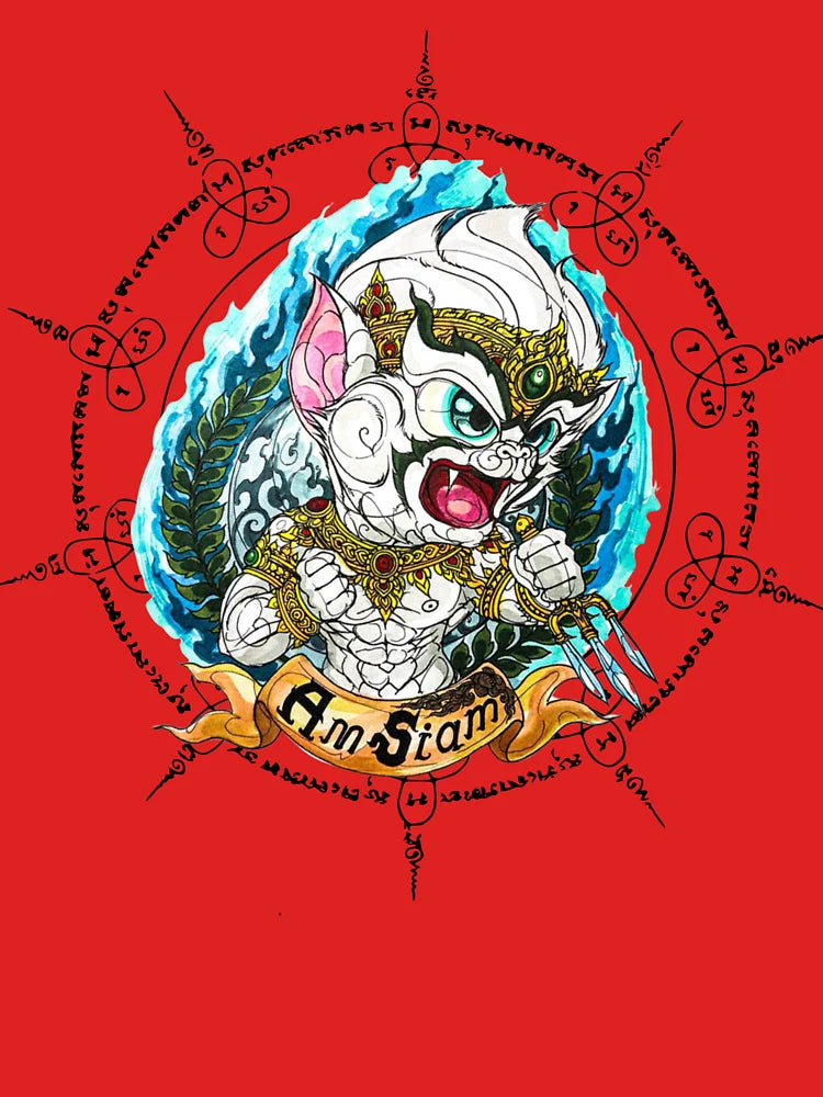 Hanuman the Invincible – Sacred Warrior of Triumph with Protective Yantra Classic T-Shirt