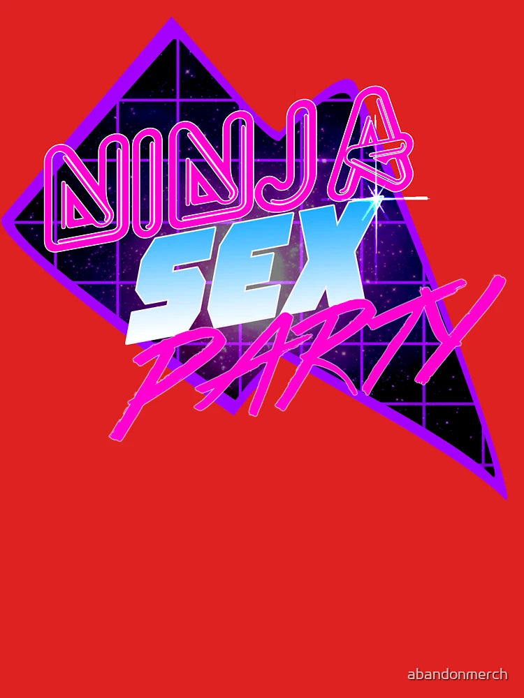 Sexy Ninja Parties (80s inspired design) Classic T-Shirt