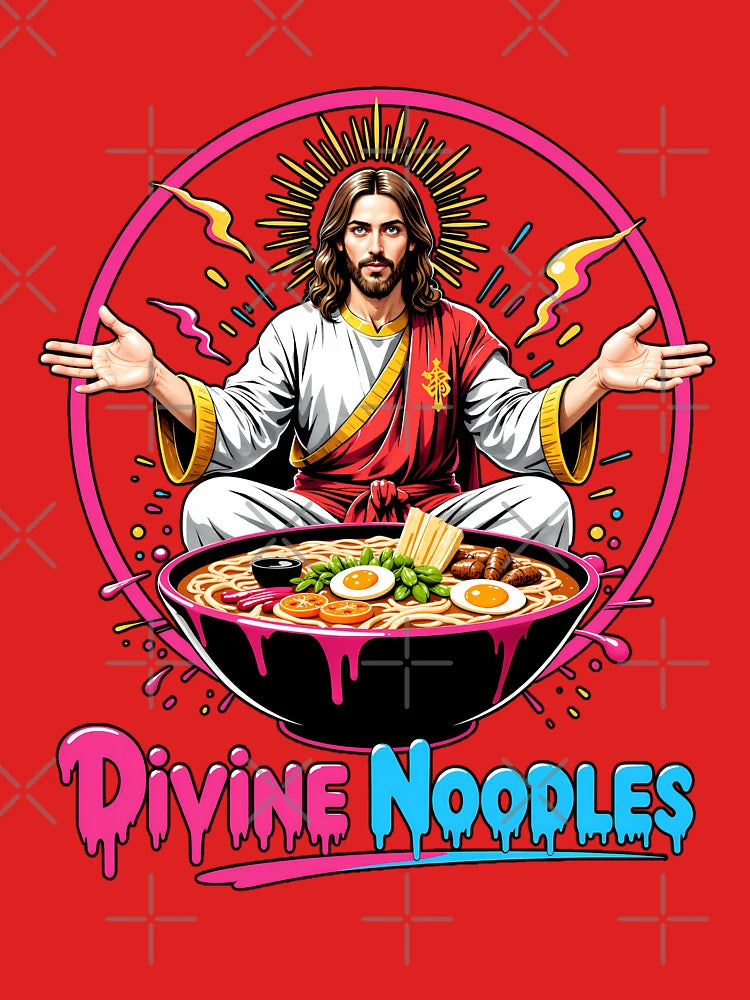 Divine Noodles - Sacred Ramen Delight Classic T-Shirt