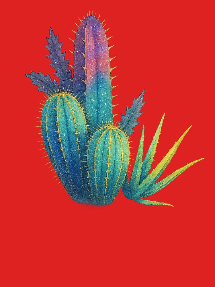 "Galactic Cactus – Nature from Another Dimension" Classic T-Shirt