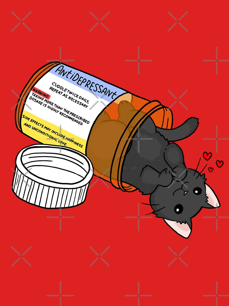 kitty antidepressant love medicine Classic T-Shirt