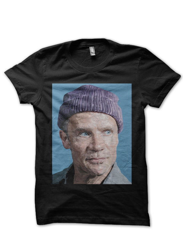 Red Hot Chili Peppers Half Sleeve Black T-Shirt