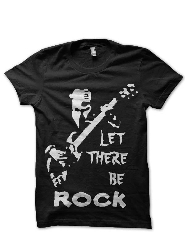 Lets Rock Black T-Shirt
