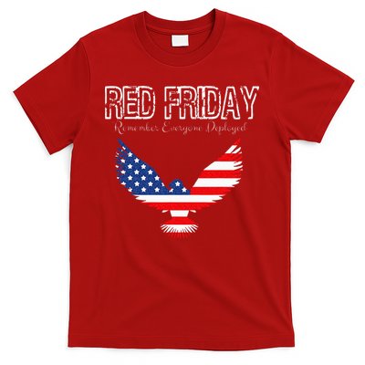 R.E.D. Support Our Troops Wear Red On Friday T-Shirt