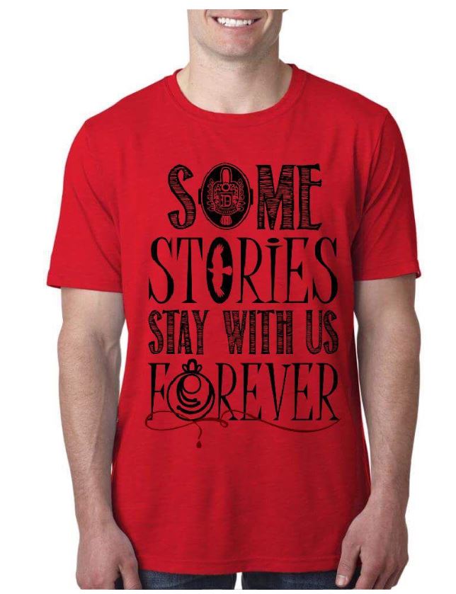 The Vampire Diaries Red T-Shirt Style001