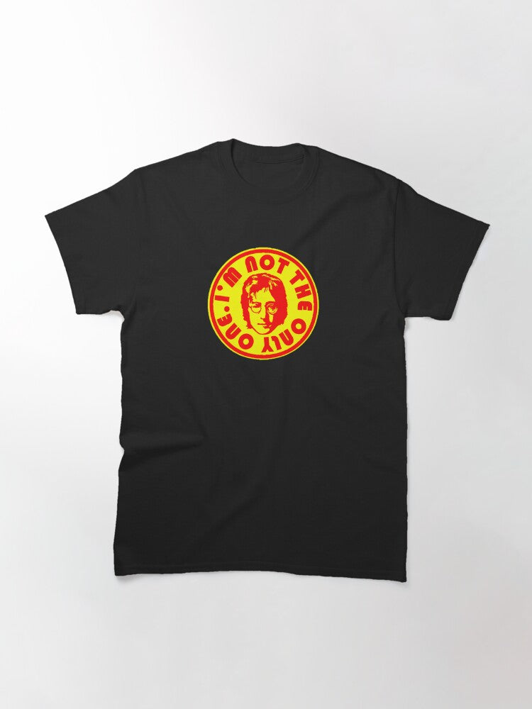 John Lennon I'm Not The Only One Red Yellow Classic T-Shirt
