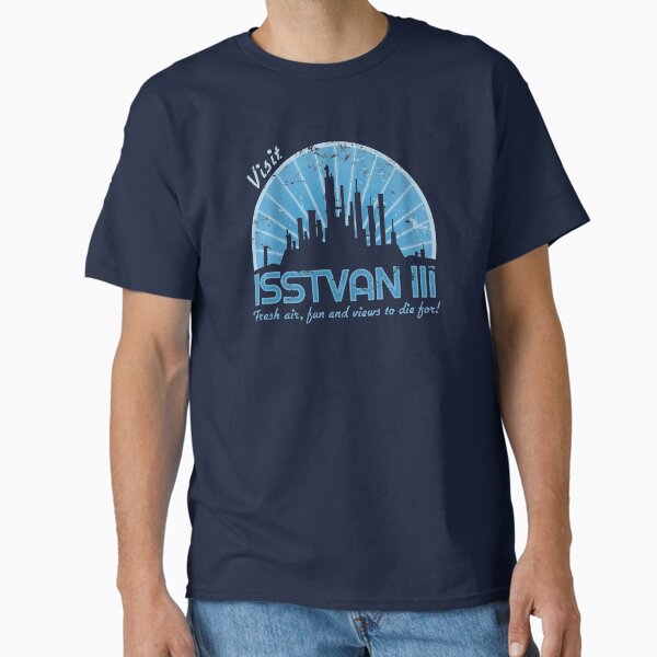 Visit (blue) Classic T-Shirt