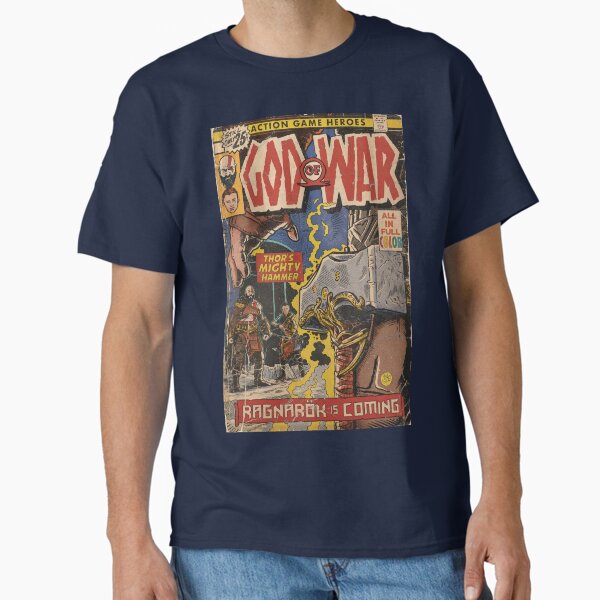 "Thor Battle" Ragnarök Comic book cover Fan Art Classic T-Shirt