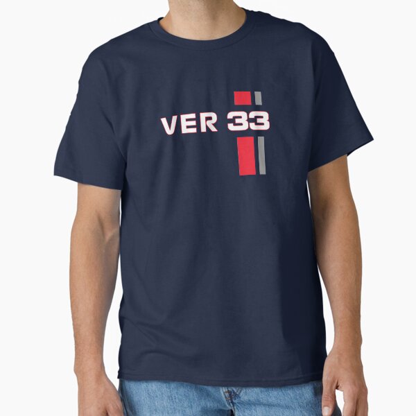 F1 Verstappen 33 Formula1 Car Red bull Racing 2021 Classic T-Shirt