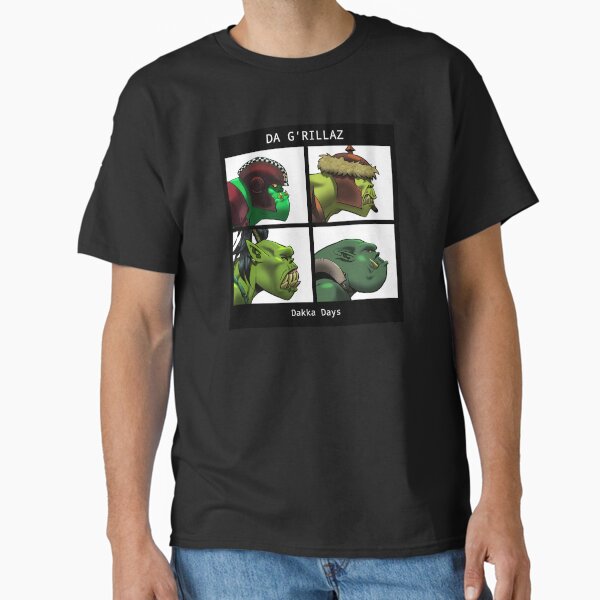 Da G'rillaz Ork Band Cover Art - Grim Dark Fantasy Edition Classic T-Shirt