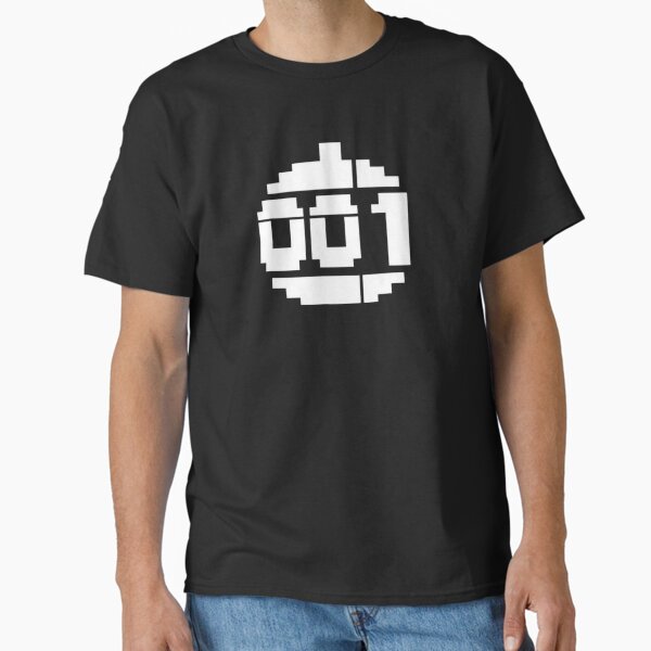 001 Robot from the C64 Cult Game Paradroid from the 80s. Classic T-Shirt