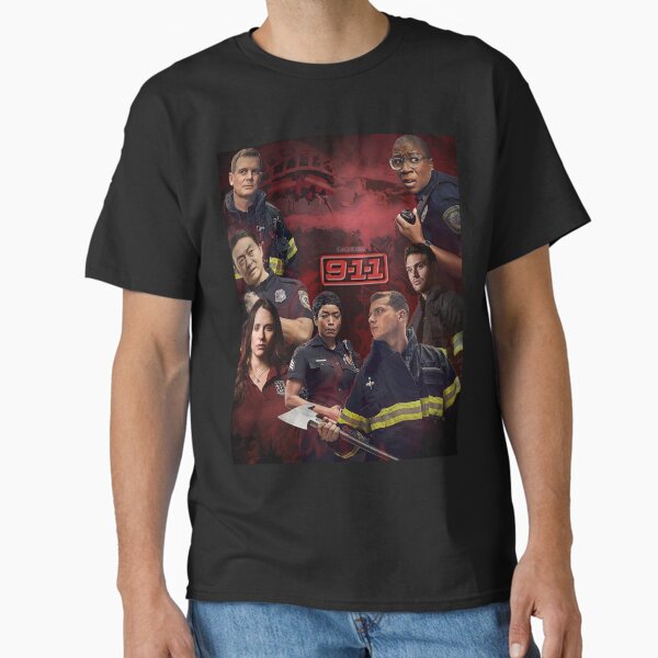 9-1-1 - Red Glare Classic T-Shirt