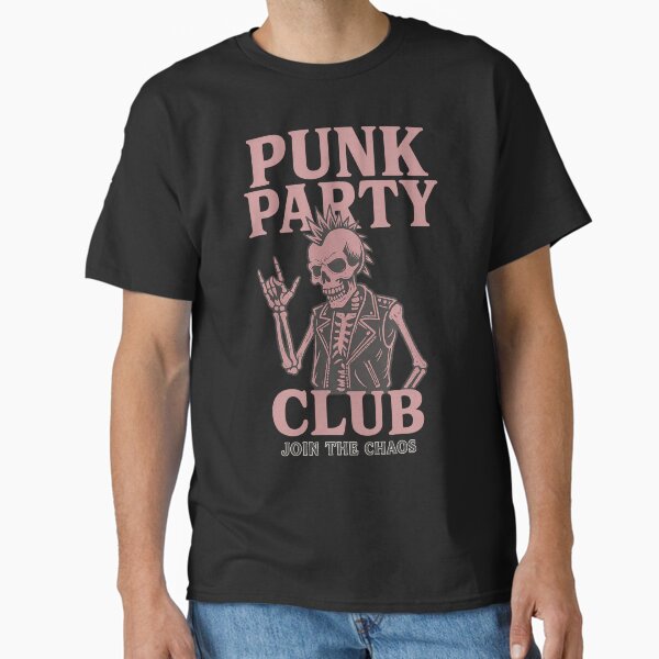 Punk Skeleton – Join the Chaos Graphic Design Classic T-Shirt