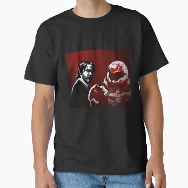 Character Fanart Inspired by doom: the dark ages Classic T-Shirt