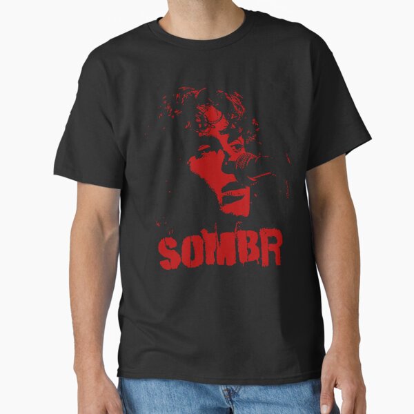 Red Sillhouette Musician Indie Pop Classic T-Shirt