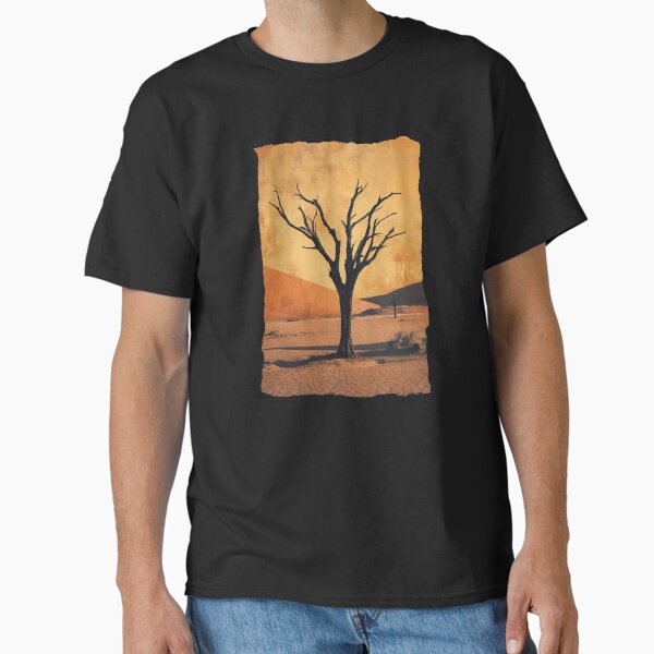 Deadvlei Landscape With Withered Trees Classic T-Shirt