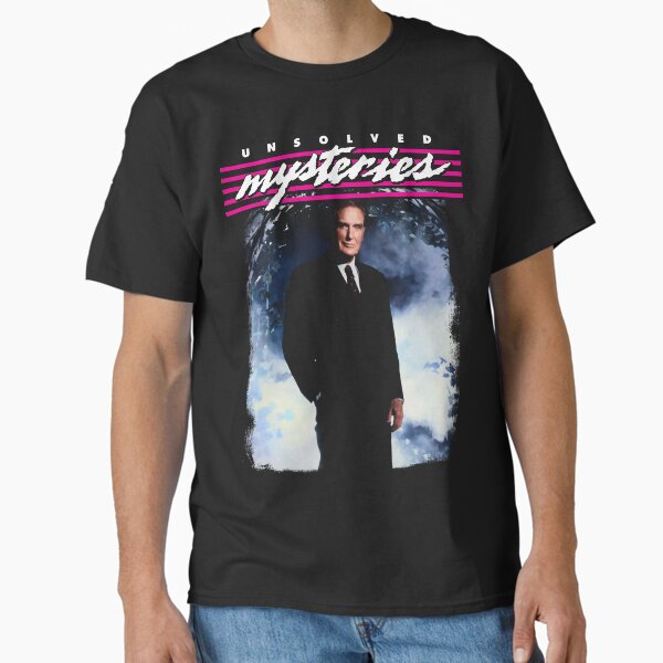 Unsolved Mysteries - Robert Stack Classic T-Shirt