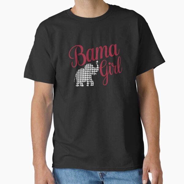 Bold Elephant Girl Style – Houndstooth Art Retro Style Animals Gifts For Men Women Kids Classic T-Shirt
