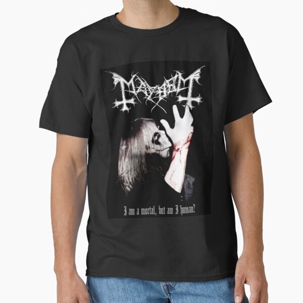 Mayhem T-shirt, Mayhem Tee, Mayhem Inspired Merch, Black metal T-shirt, Dead Classic T-Shirt