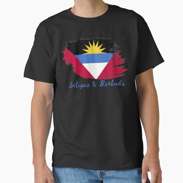 Faded Antigua and Barbuda Classic T-Shirt