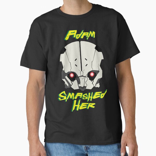 adam smashed her color version edgerunners cyberpunk Classic T-Shirt