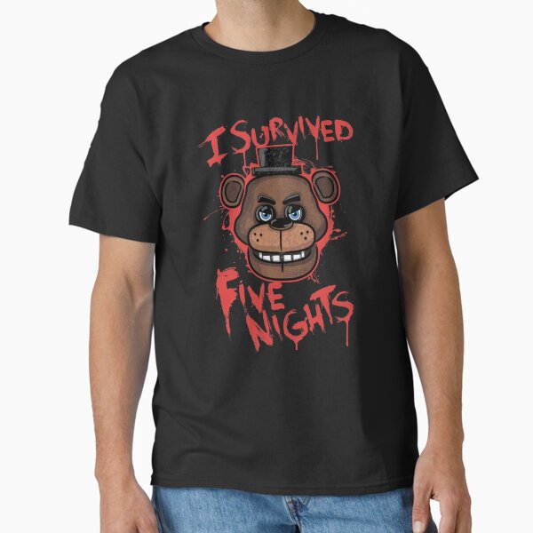 I Survived Five Nights At Freddy_s Pizzeria   Classic T-Shirt