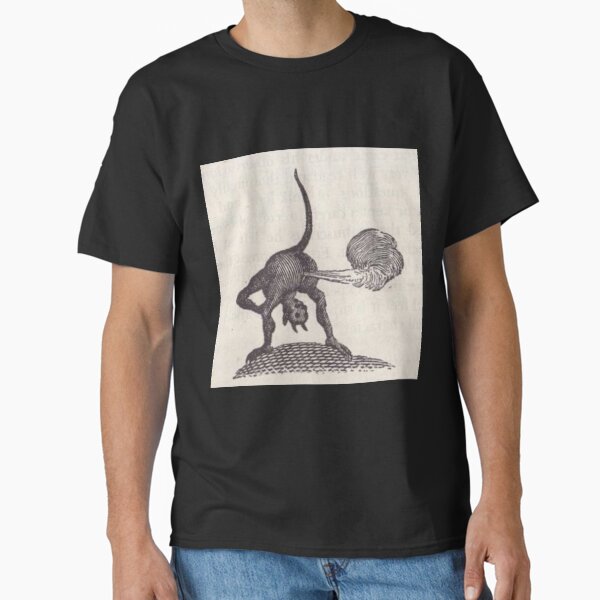 "Flatulence of the Devil", medieval painting, 11th century AD Classic T-Shirt