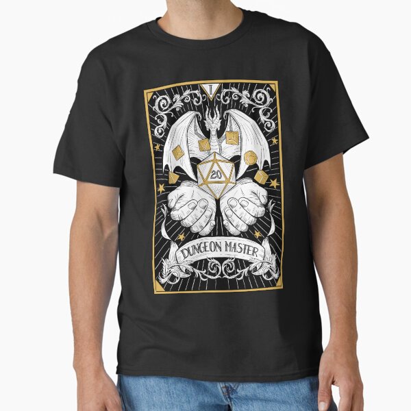 D&D Dungeon Master Tarot (dark) Classic T-Shirt