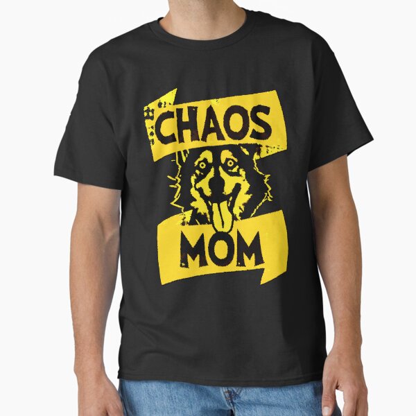Chaos Mom: Funny Dog – Punk Pet Lover Design Classic T-Shirt