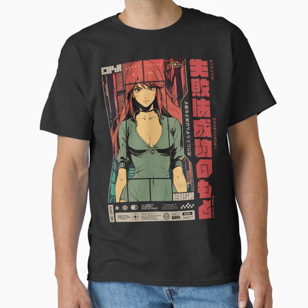 Red-haired woman in Tokyo Classic T-Shirt