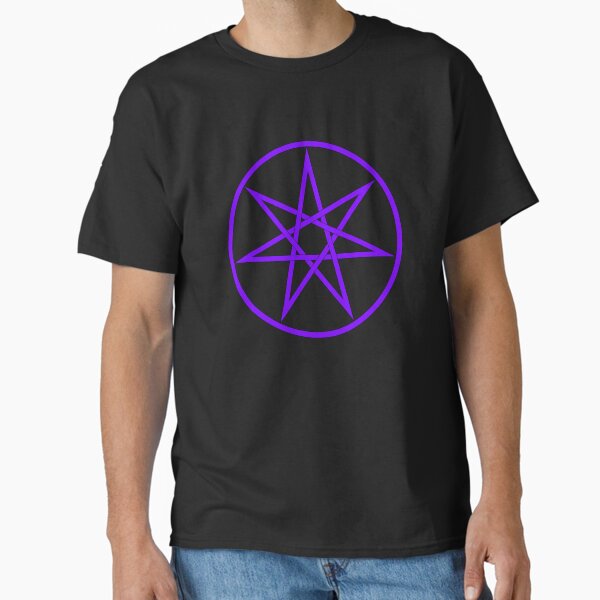 Seven pointed star purple Classic T-Shirt