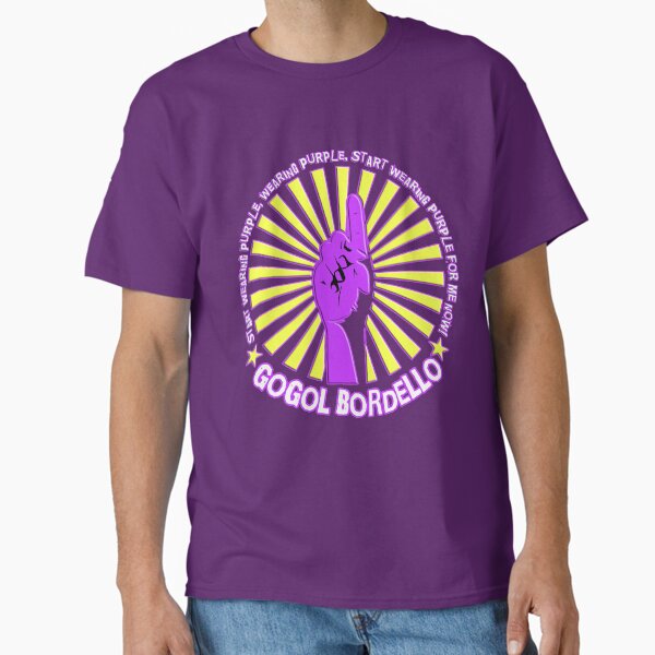 Gogol Bordello - Start Wearing Purple Classic T-Shirt