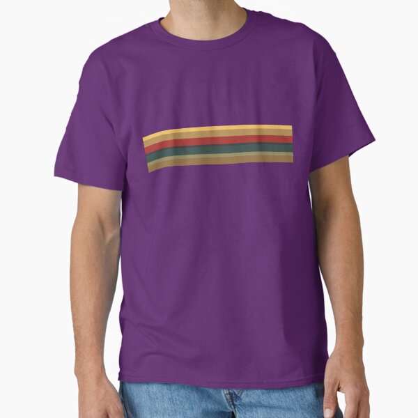 13th Doctor Rainbow Top (Purple Cosplay Shirt and Mask) Classic T-Shirt