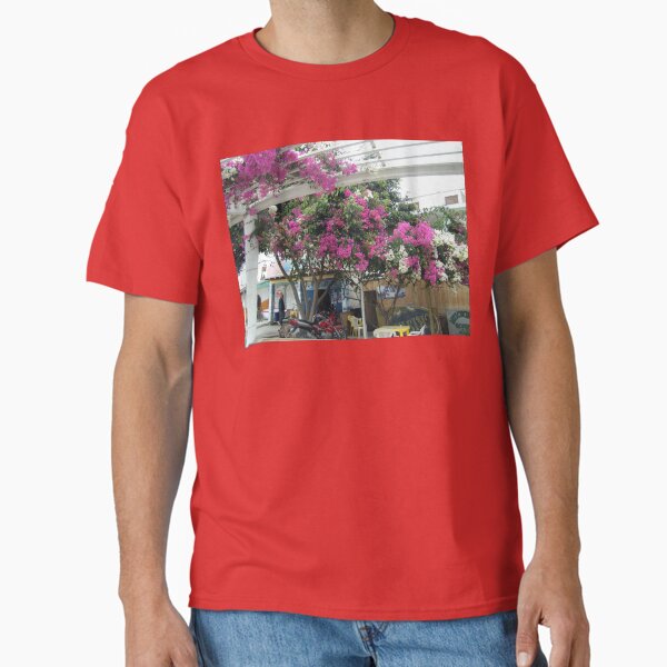 Pink or Red Peruvian Tree Classic T-Shirt