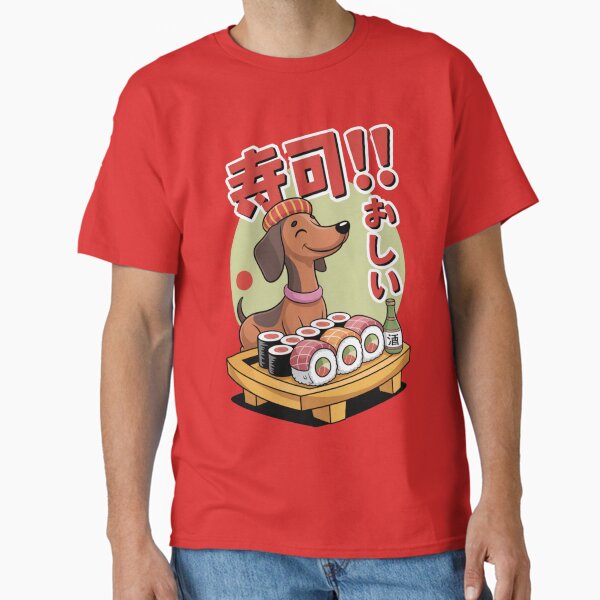 Dachshund Sushi Love Doggo Dog Classic T-Shirt