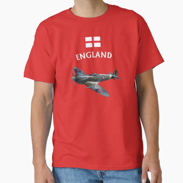 Quality England Spitfire items for sports fans or cool country visitor keepsakes Classic T-Shirt